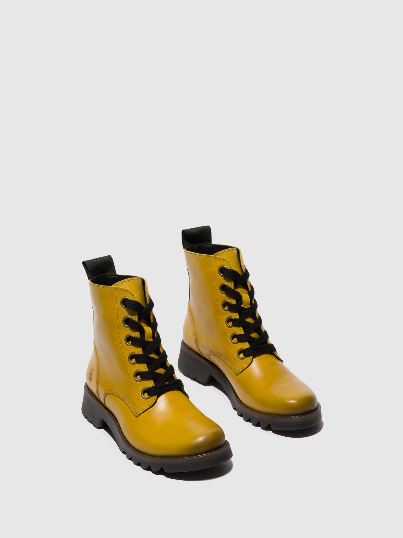 Mustard Fly London Lace-up Boots Women's Ankle Boots | 034251EXQ