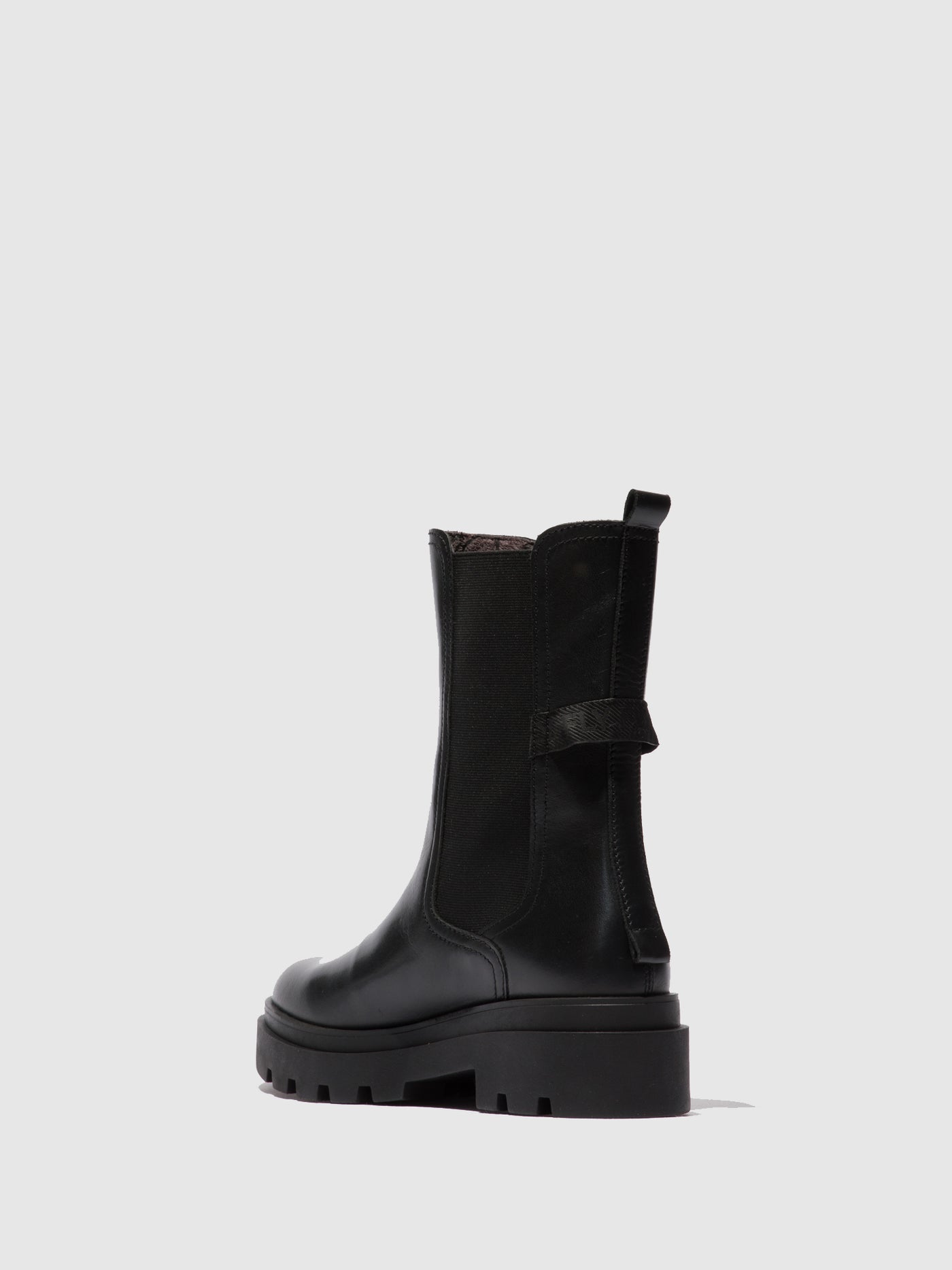 Nappa Black Fly London Chelsea Boots Women's Boots | 486537TRN