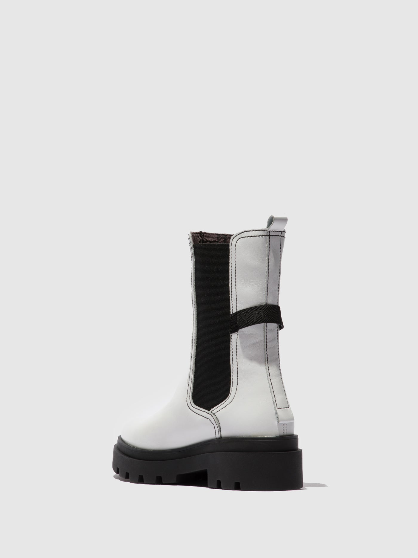 Nappa White Fly London Chelsea Boots Women's Boots | 367249XBD