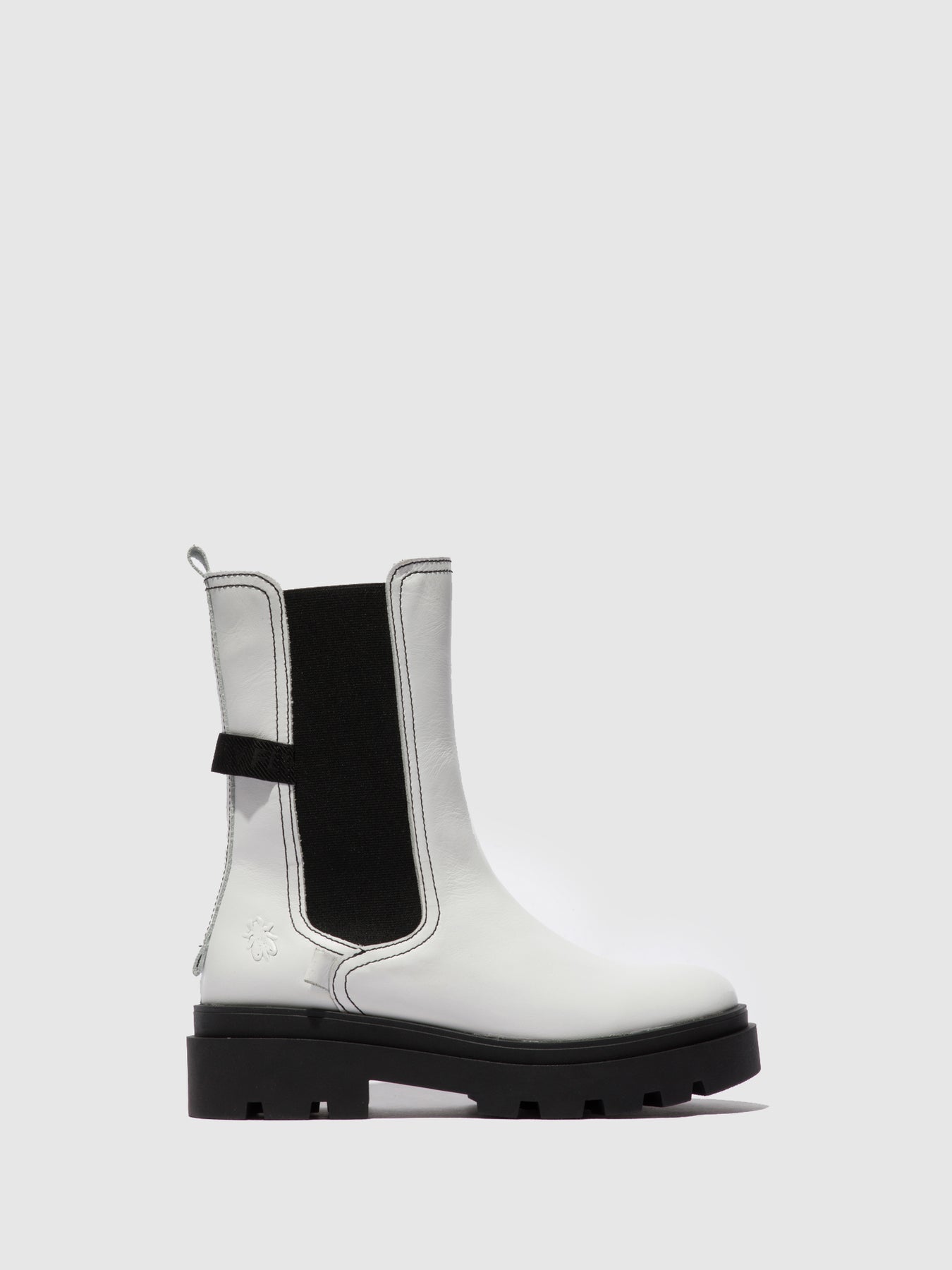 Nappa White Fly London Chelsea Boots Women\'s Boots | 367249XBD