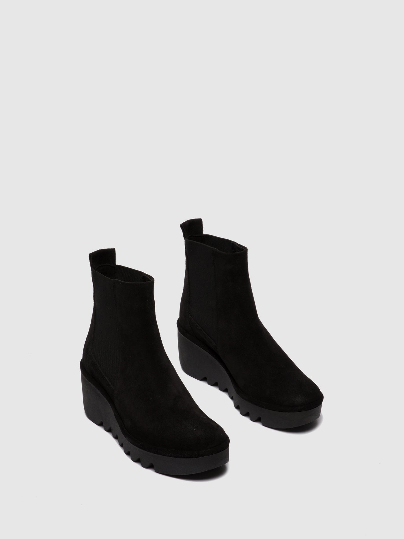 Oilsuede Black Fly London Chelsea Boots Women's Ankle Boots | 325816POY