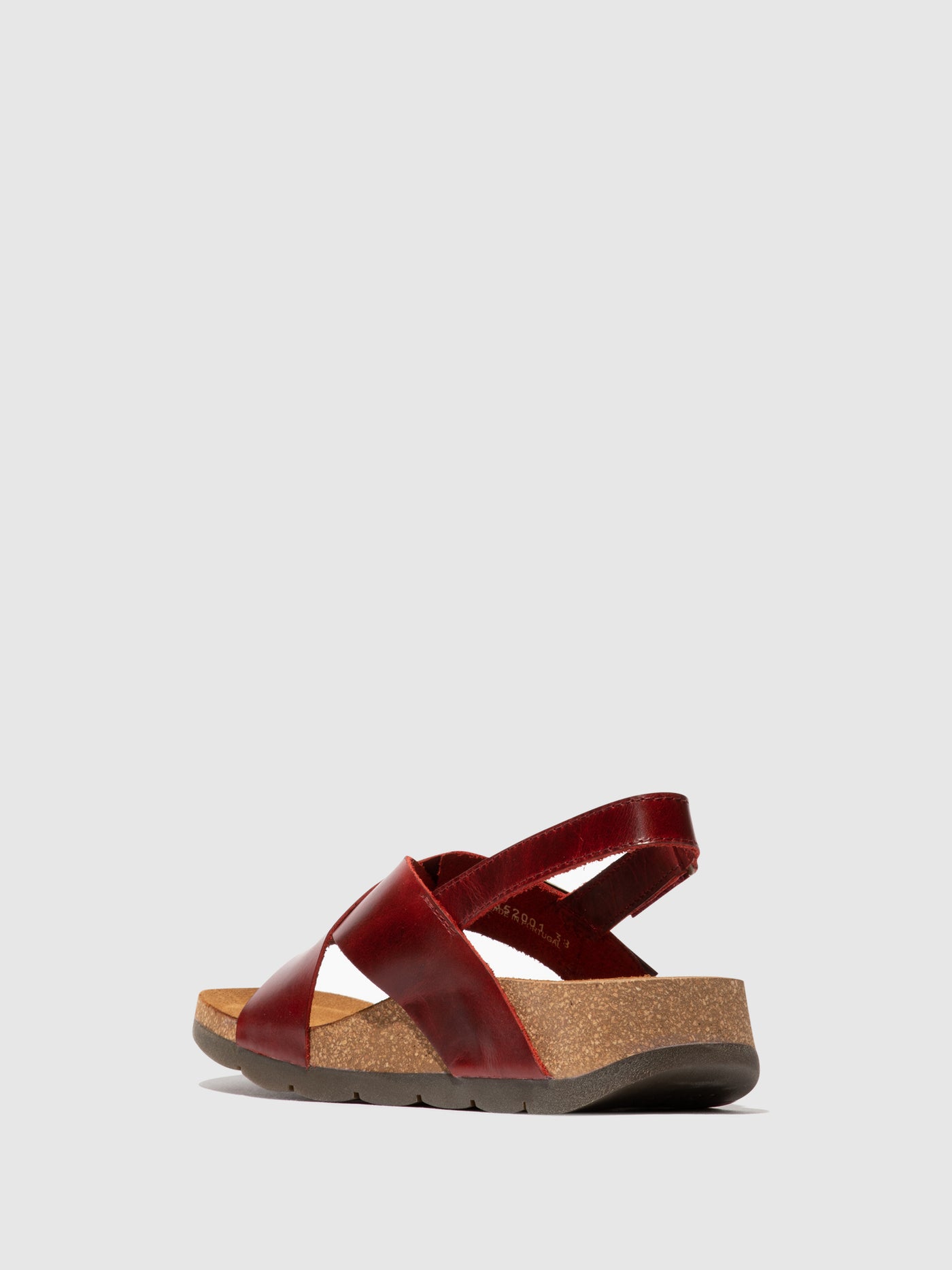 Red Fly London Crossover Sandals Women's Sandals | 746358YDN