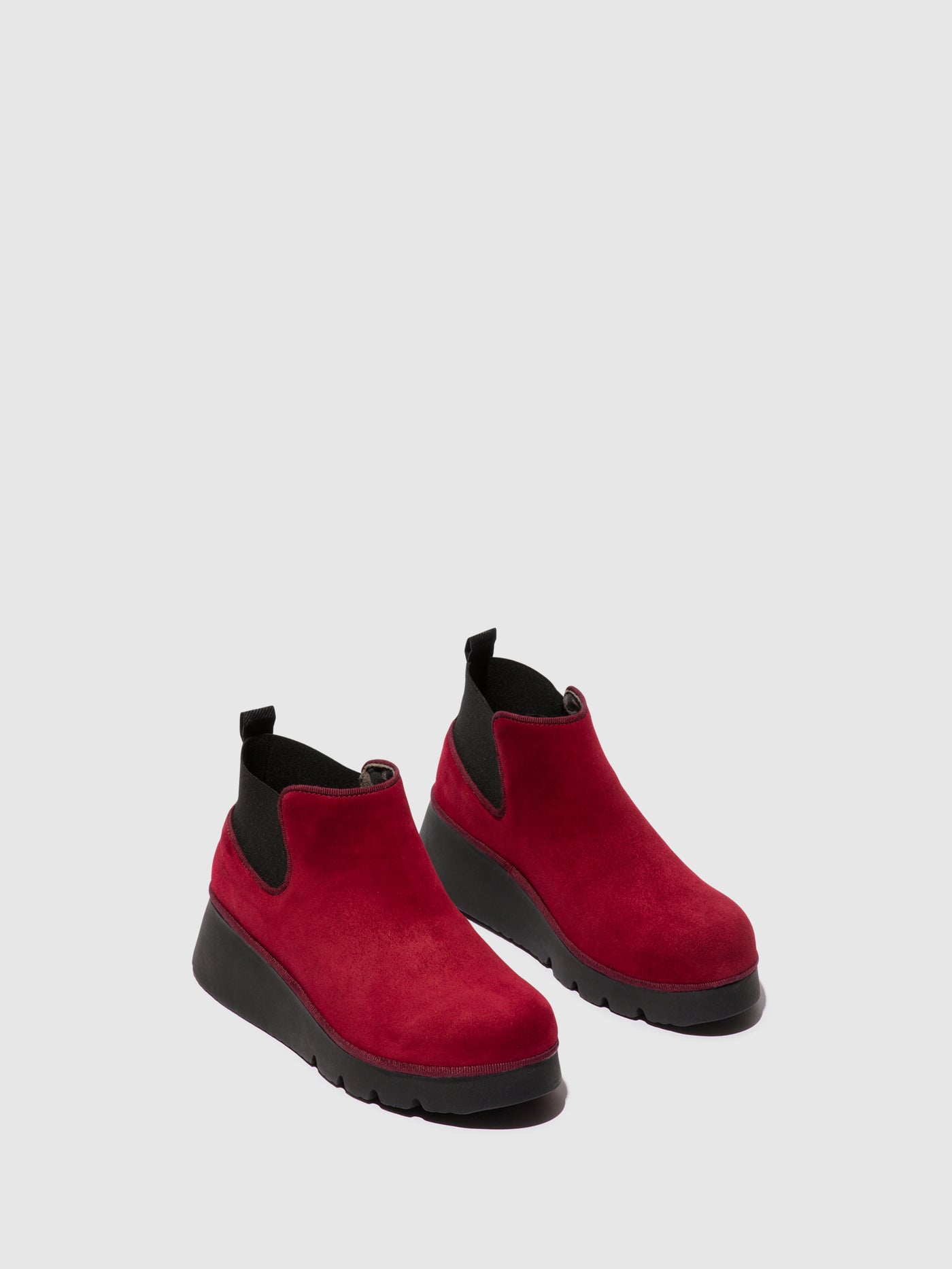 Red Fly London Elasticated Women's Ankle Boots | 586324EPV