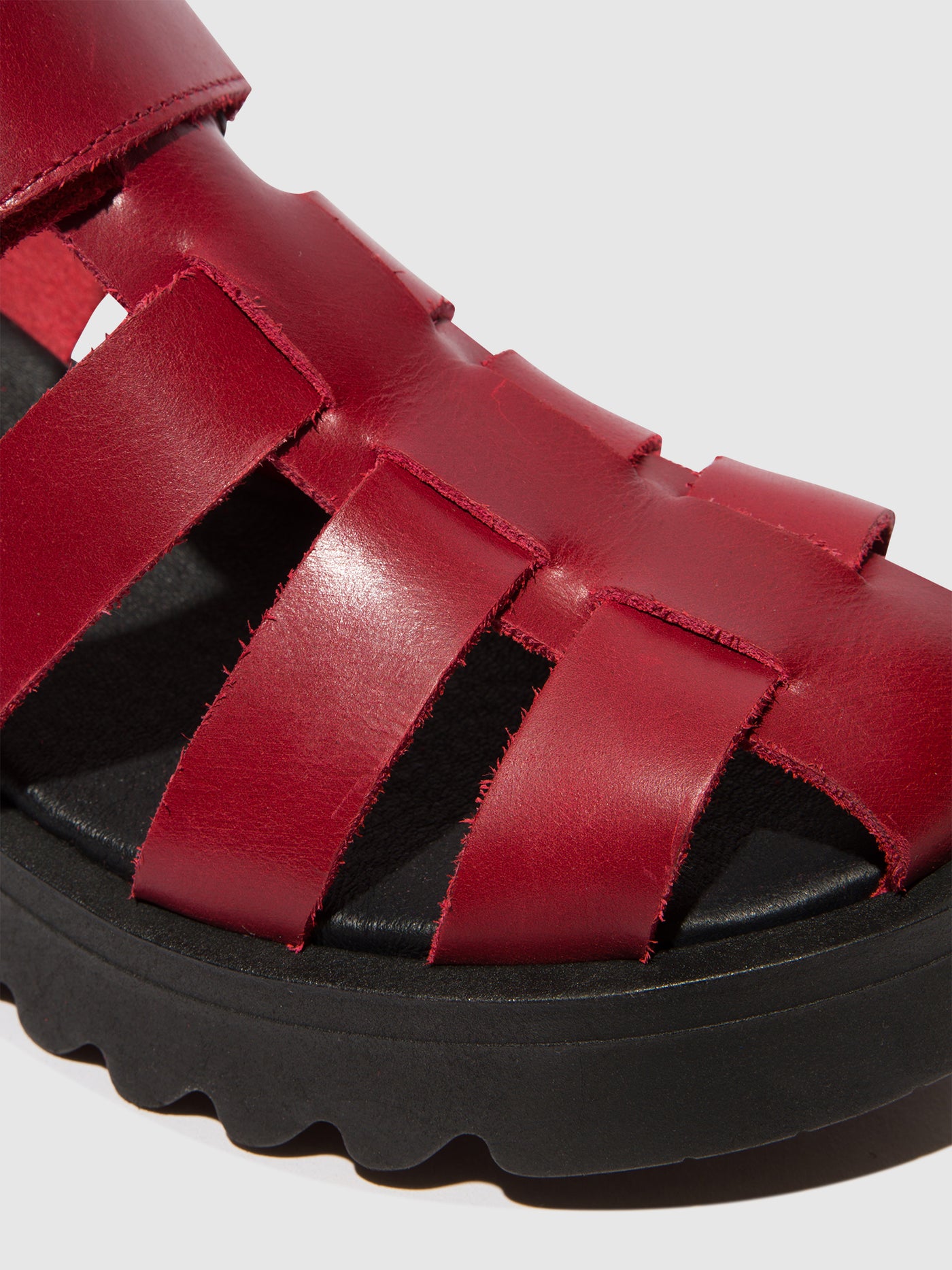 Red Fly London Strappy Sandals Women's Sandals | 798106GON