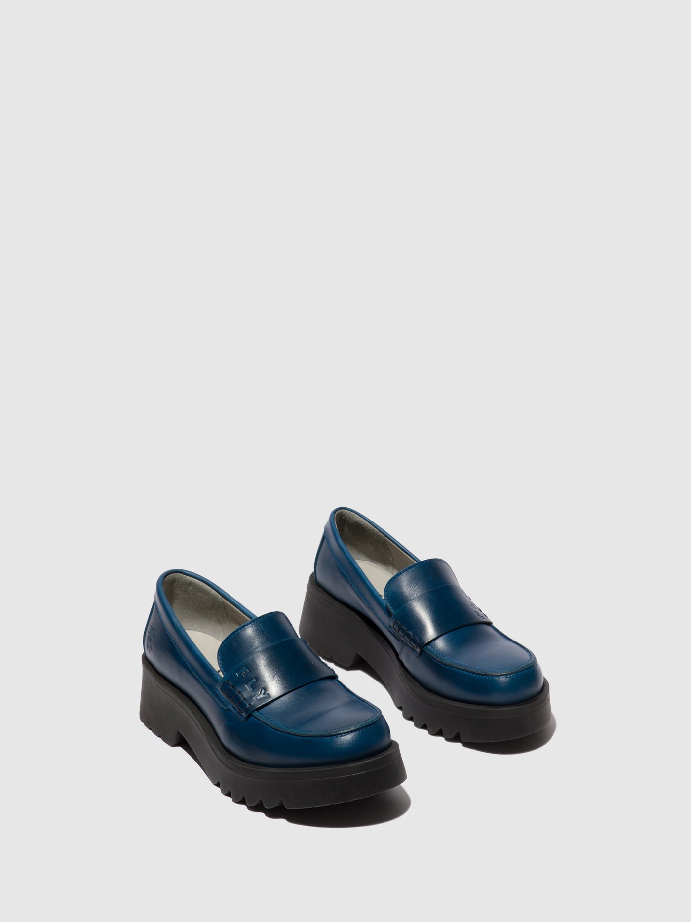 Royal Blue Fly London Loafers Shoes Women's Loafers | 526794VJF