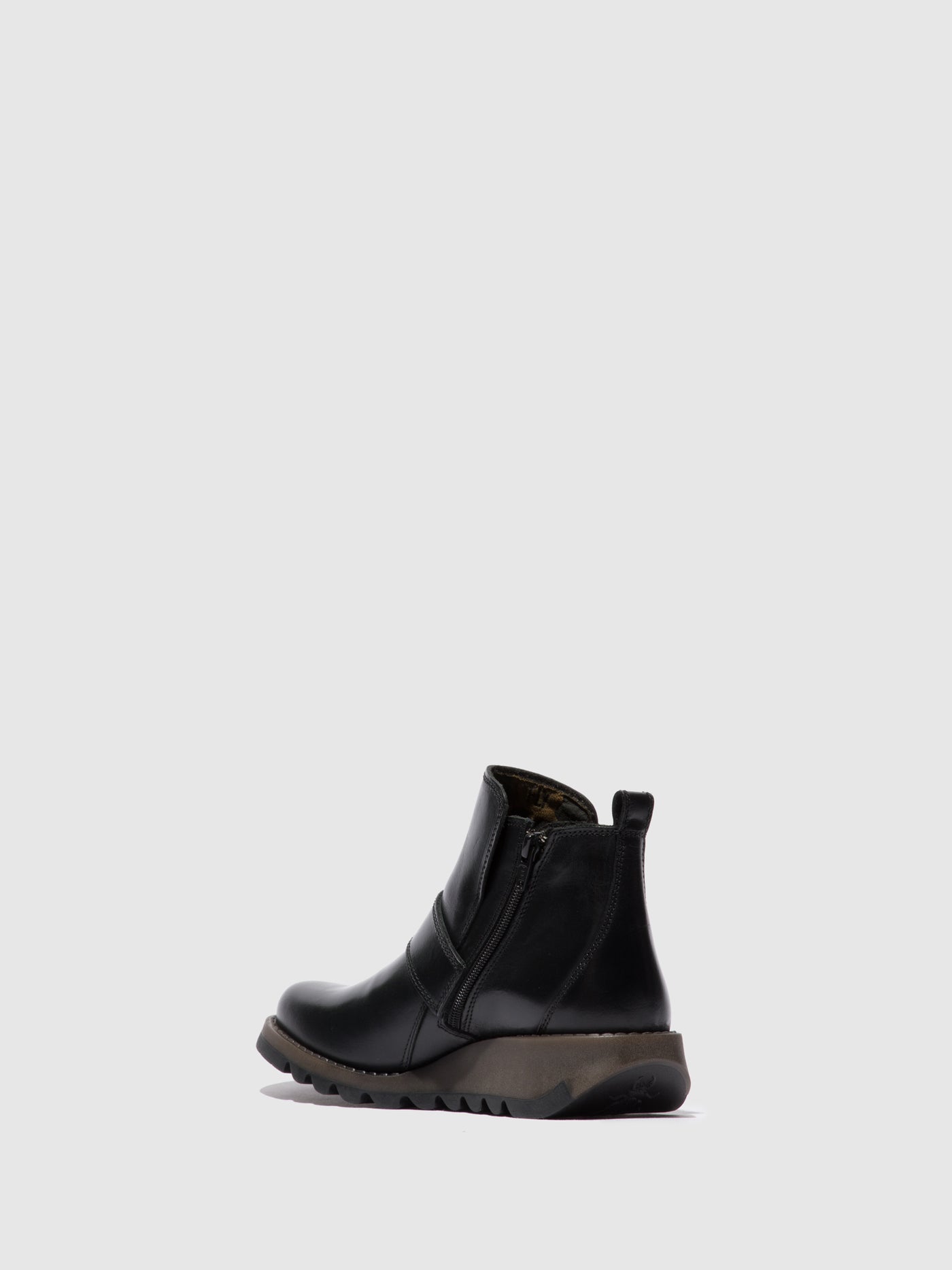 Rug Black Fly London Buckle Boots Women's Boots | 149732FRK