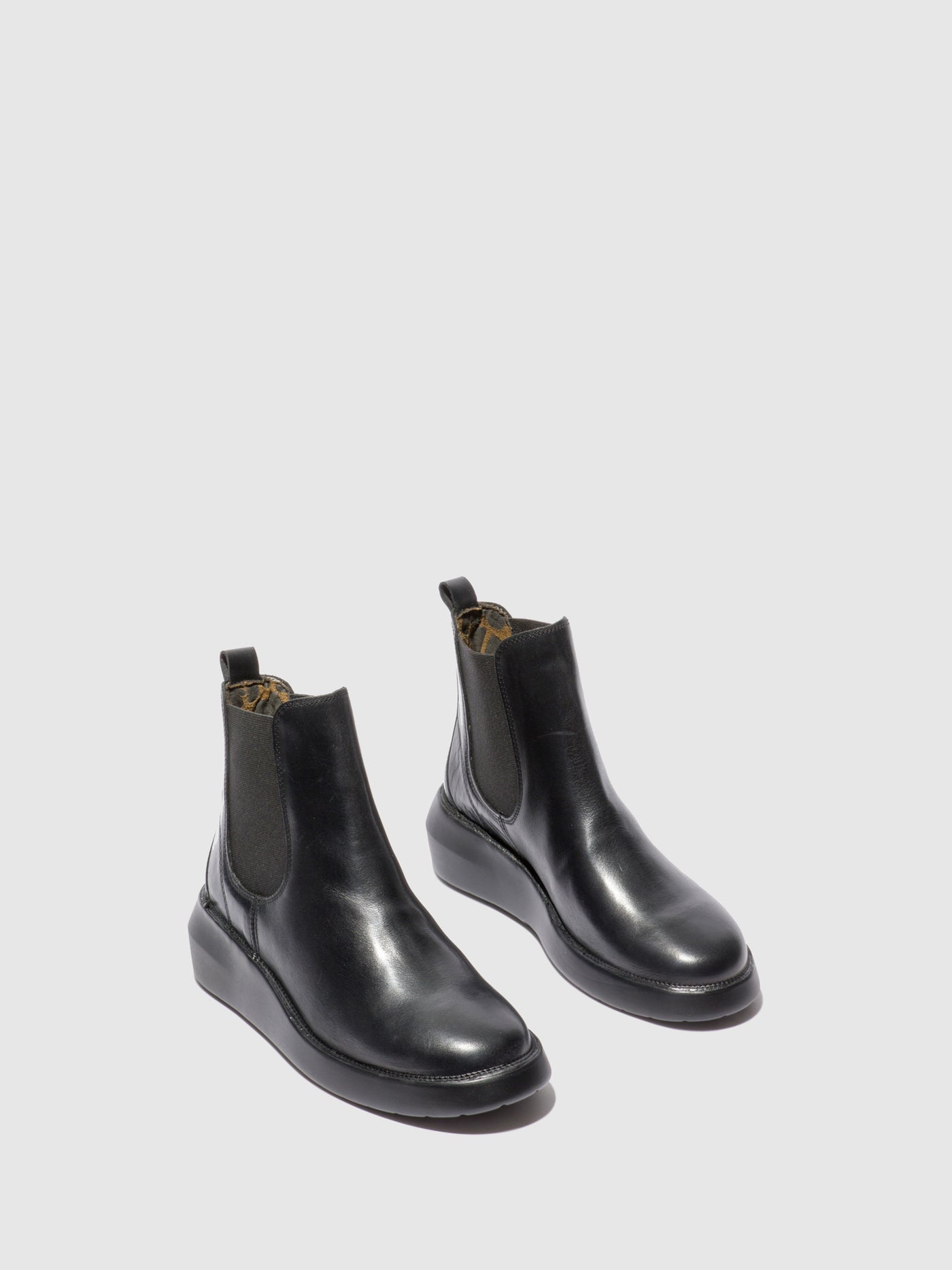 Rug Black Fly London Chelsea Boots Women's Ankle Boots | 368429HKS