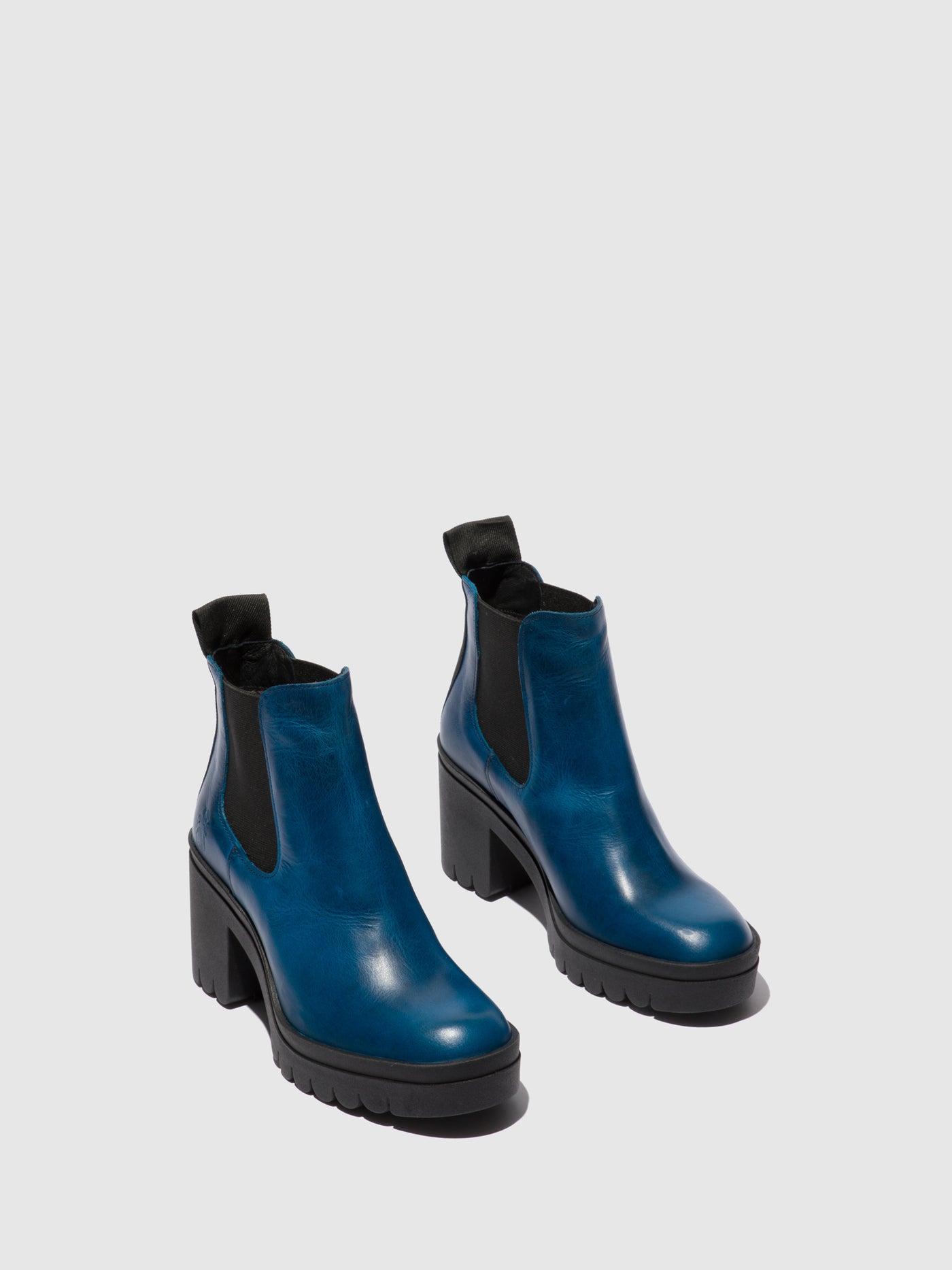 Rug Royal Blue Fly London Chelsea Boots Women's Ankle Boots | 871249SWY