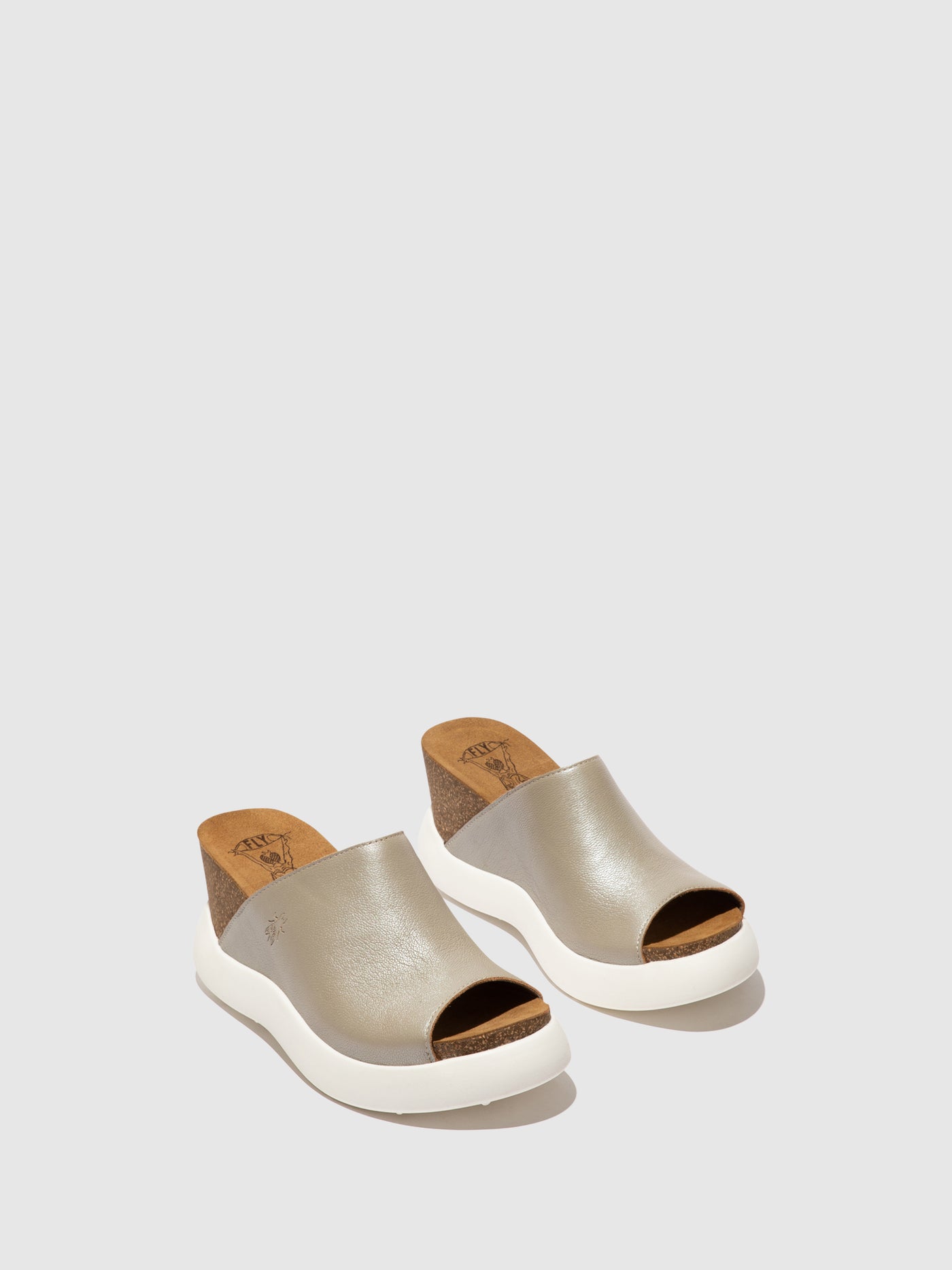 Silver Fly London Slip-on Women's Mules | 680137SNC