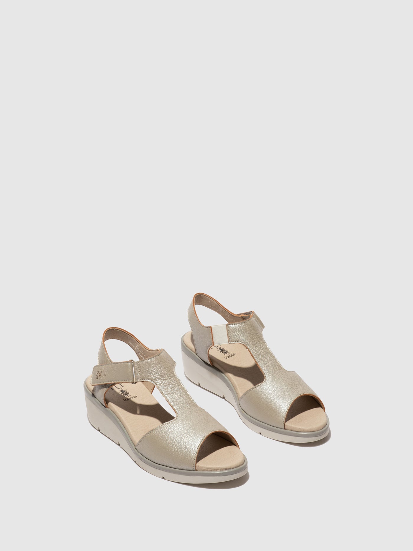 Silver Fly London T-Strap Sandals Women's Sandals | 309152CGM