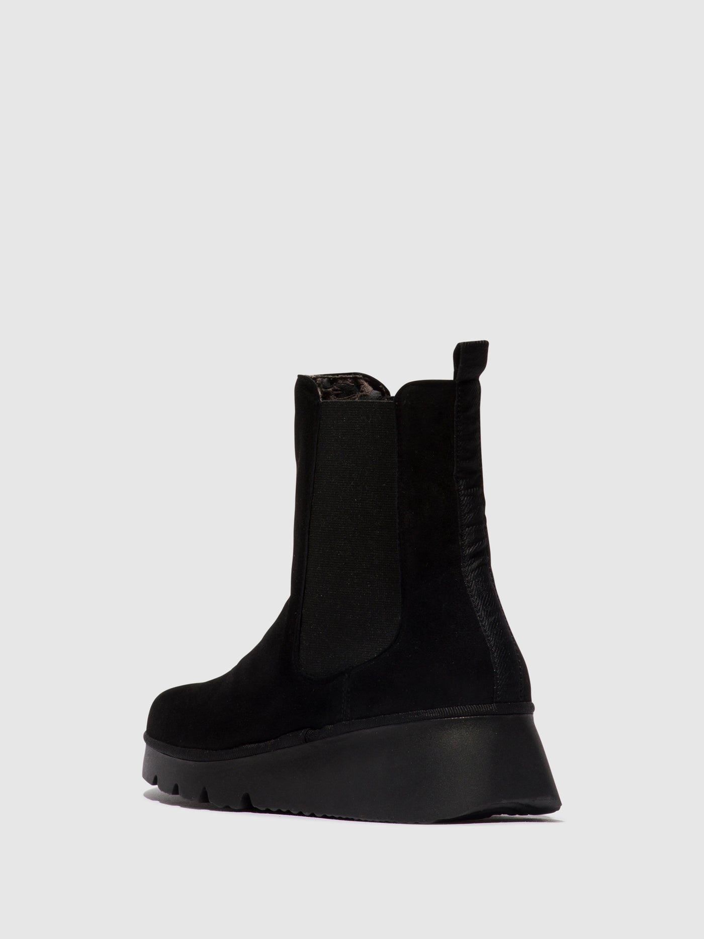 Suede Black Fly London Chelsea Boots Women's Ankle Boots | 210594ARL