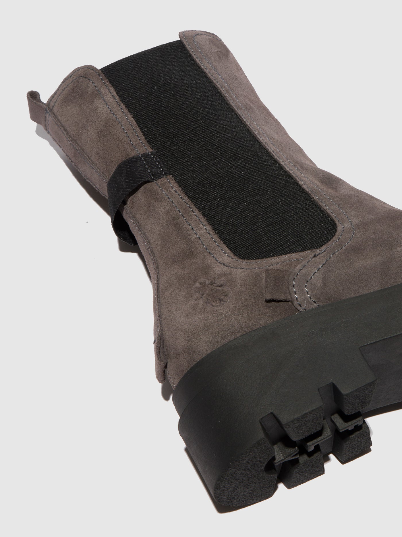 Suede Grey Fly London Chelsea Boots Women's Boots | 825107FZB