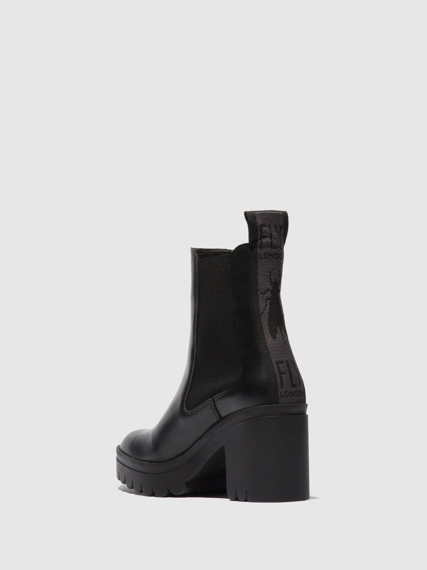 Tunder Black Fly London Chelsea Boots Women's Ankle Boots | 827934NTB