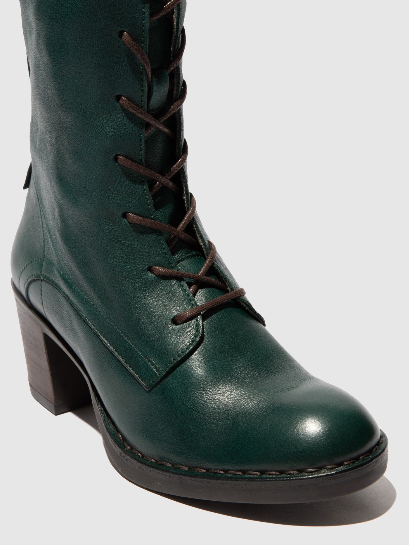 Verona Green Forest Fly London Lace-up Boots Women's Ankle Boots | 498675VKH